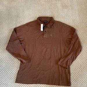Mens button up tee